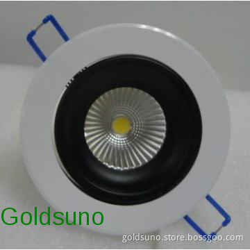 COB  led ceiling lamp 3watt cheap price with 75mm cutout